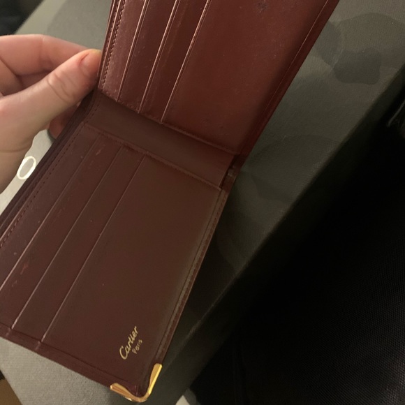 SOLD*AUTHENTIC CARTIER WALLET** - Picture 3 of 5
